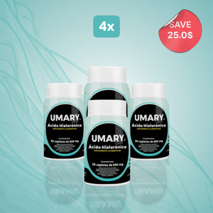 The Original Umary Hyaluronic Acid 30 Caplets 850 mg