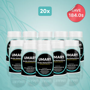 The Original Umary Hyaluronic Acid 30 Caplets 850 mg